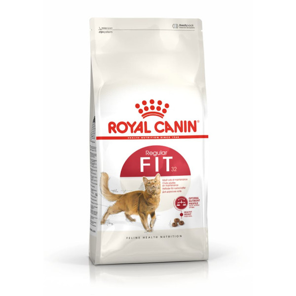 Сухий корм для котів, що гуляють на вулиці Royal Canin Fit 32 Regular 4 кг