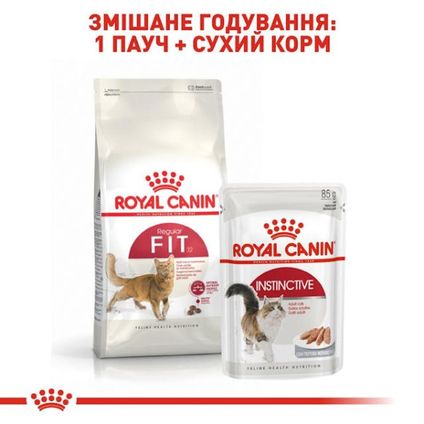 Сухий корм для котів, що гуляють на вулиці Royal Canin Fit 32 Regular 4 кг