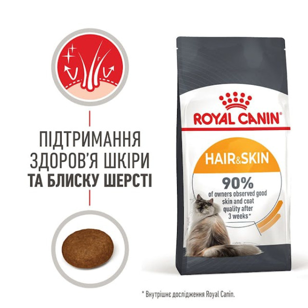 Сухий корм для котів з проблемною шерстю Royal Canin Hair & Skin Care 10 кг
