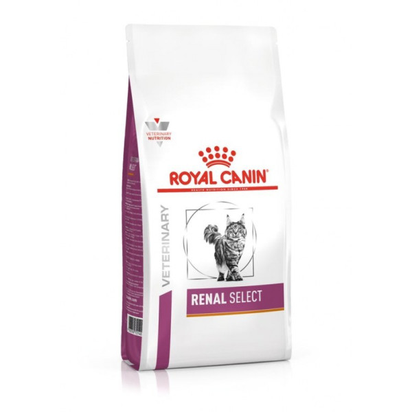 Сухий дієтичний корм для котів при захворюванні нирок Royal Canin Renal Select 400 г