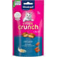 Хрусткі ласощі з кремовою начинкою з лососем для котів Vitakraft Crispy Crunch Salmon 60 г