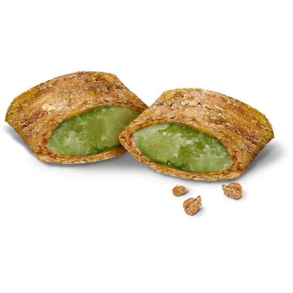 Хрусткі ласощі з кремовою начинкою з м'ятою для котів догляд за зубами Vitakraft Crispy Crunch Peppermint Oil 60 г