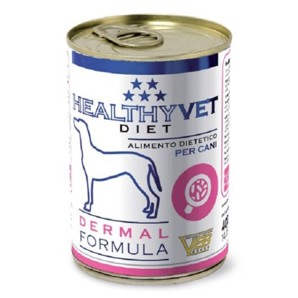 Дієтичний вологий корм для дорослих собак Dermal Formula у вигляді паштету Kippy Healthy Vet Diet 400 г