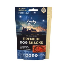 Ласощі для собак Шматочки в'яленого качиного м'яса Lucky Star Premium Dog Snacks
