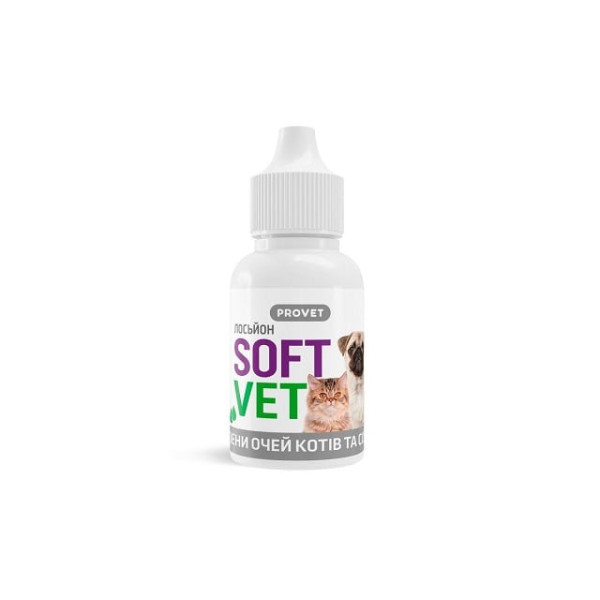 Лосьйон для гігієни очей котів і собак ProVet SOFTVET 15 мл