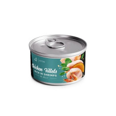 Вологий корм філе курки з креветками у желе для кошенят Savory Chicken Fillets rich in Shrimps in Jelly for Kittens