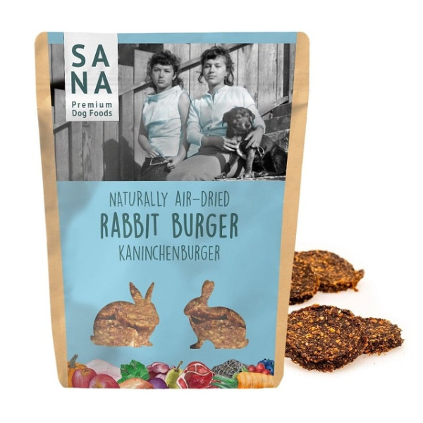 Ласощі для собак Бургери з Кролика SANADOG 100 г