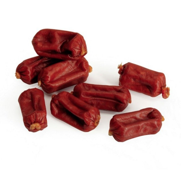 Ласощі для собак М'ясні міні ковбаски з качки 4x1,5 см CAMON 100 г