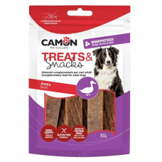 Ласощі для собак В'ялене качине м'ясо 12,5 см CAMON 80 г