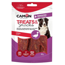 Ласощі для собак В'ялене качине м'ясо 12 см CAMON 80 г