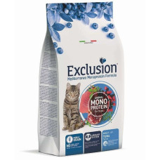 Сухий монопротеїновий корм з тунцем для дорослих котів всіх порід Exclusion Noble Grain Cat Adult Tuna