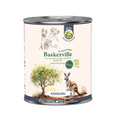 Консервований корм Baskerville Monoprotein FOS Holistic для собак з чутливим травленням та літніх собак, кенгуру