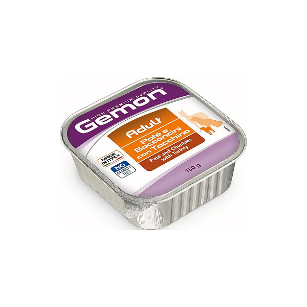 Вологий корм для собак Gemon Dog Adult індичка 150 г