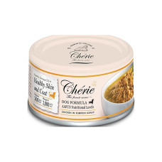Повнораціонний вологий корм для дорослих собак малих порід Cherie Small Breed Chicken in Pumpkin Gravy 80 г