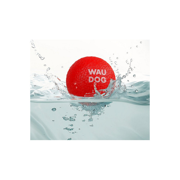 Іграшка для собак WAUDOG Fun Red Ball, спінений термопластичний поліуретан