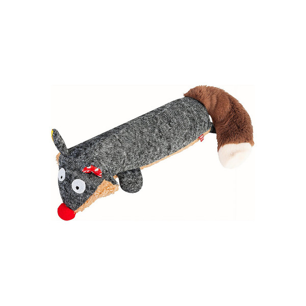 Іграшка для собак WAUDOG Fun Plush Єнот, трикотаж, Ш 7 см, Д 24 см L