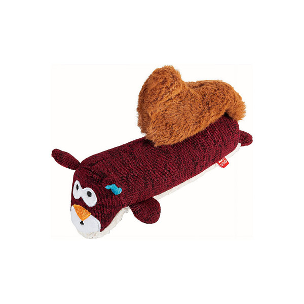 Іграшка для собак WAUDOG Fun Plush Білка, трикотаж, Ш 5 см, Д 18 см M