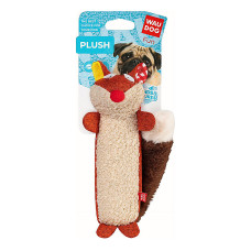 Іграшка для собак WAUDOG Fun Plush Лисиця, трикотаж, Ш 5 см, Д 18 см M
