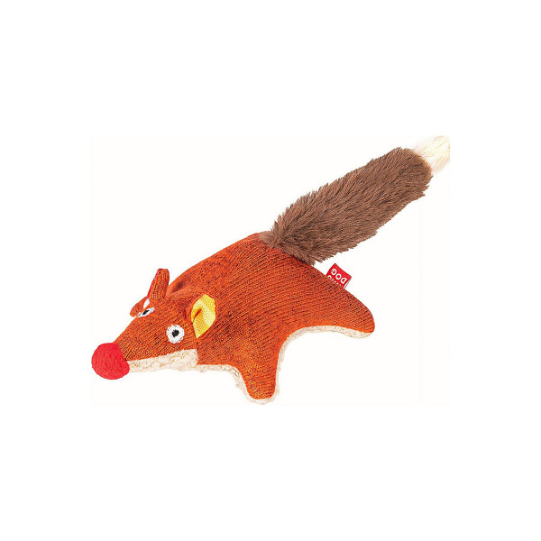 Іграшка для собак WAUDOG Fun Plush Лисиця, трикотаж, Ш 4 см, Д 14 см S