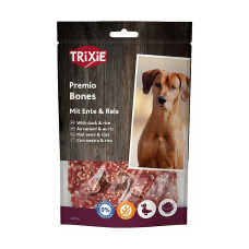 Ласощі Trixie Premio Rice Duck Bones для собак кісточки з качкою і рисом 80 г