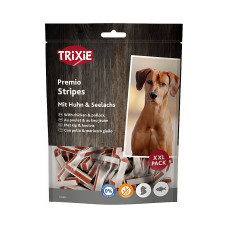 Ласощі Trixie Premio Fish Chicken Stripes XXL для собак палички курка та лосось 300 г