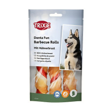 Ласощі Trixie Denta Fun для собак Палички для чищення зубів з куркою 12 см 105 г