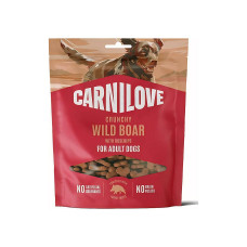Ласощі хрусткі зі смаком дикого кабана та шипшини для собак Carnilove Crunchy Snack Wild Boar with Rosehips 200 г