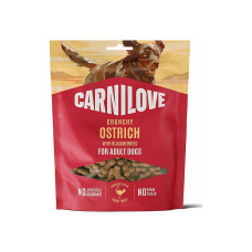 Ласощі хрусткі зі смаком страуса та ожини для собак Carnilove Crunchy Snack Ostrich with Blackberries 200 г