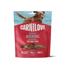 Ласощі хрусткі зі смаком скумбрії та малини для собак Carnilove Crunchy Snack Mackerel with Raspberries 200 г