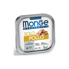 Вологий корм для собак Monge MONOPROTEIN Dog Puppy SOLO 100% курка 150 г