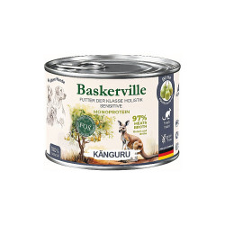 Консервований корм Baskerville Monoprotein FOS Holistic для собак з чутливим травленням та літніх собак, кенгуру 200 г