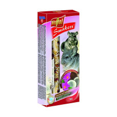 Колба Vitapol Smakers для шиншил, кокоси і пелюстки троянд, упаковка 2 шт