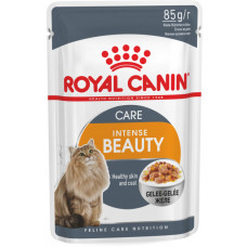 Вологий корм Royal Canin (Роял Канін) Intense Beauty для котів краса шерсті (шматочки у желе)