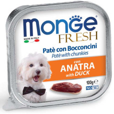Вологий корм MONGE (Монж) Dog Fresh Anatra для собак з качкою 100 г