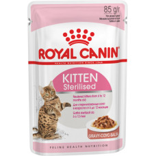 Вологий корм Royal Canin (Роял Канін) Kitten Sterilised для кошенят після стерилізації (шматочки у соусі) 85 г