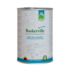 Вологий корм Baskerville (Баскервіль) Holistic Rind und Lachs для собак Лосось та яловичина 800 г