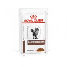 Вологий корм Royal Canin (Роял Канін) Gastrointestinal для котів Ветеринарна дієта при порушенні травлення (шматочки у соусі) 85 г