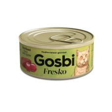 Вологий корм Gosbi для стерилізованих котів Fresko Cat Sterilized Tuna & Apple з тенцем та яблуком 70 г  02009 Іспанія