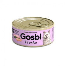 Вологий корм Gosbi для стерилізованих котів Fresko Cat Sterilized Chicken & Rabbit з куркою та кроликом 70 г  02003 Іспанія