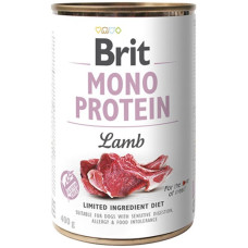 Вологий корм Brit Mono Protein для собак ягня 400 г