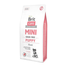 Сухий корм Brit Care Mini Grain Free Puppy Lamb для цуценят мініатюрних порід смак ягня 2 кг