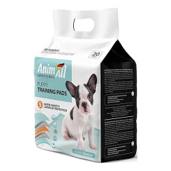 Пелюшки AnimAll Puppy Training Pads для собак і цуценят 20 штук 60 х 60 см