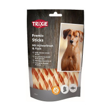 Ласощі Trixie Premio Fish Chicken Sticks для собак з куркою та рибою 80 г