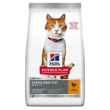 Сухий корм Hill's Science Plan Sterilised Cat Young Adult (Хіллс) для молодих стерилізованих котів з куркою 1.5 кг