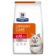 Сухий корм Hill's Prescription Diet Urinary Care c/d multicare stress (Хіллс) для котів догляд за сечовидільною системою при дії стресових факторів з куркою 1.5 кг