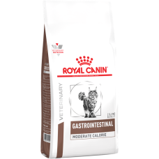 Сухий корм Royal Canin (Роял Канін) Gastrointestinal Moderate Calorie Cat для котів Ветеринарна дієта при порушеннях травлення, зі зниженим вмістом калорій 400 г