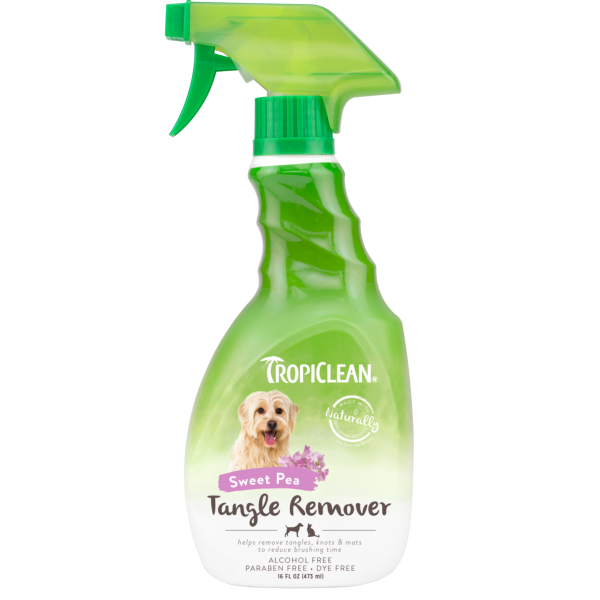 Засіб спрей TropiClean Tangle Remover Spray для розплутування колтунів котів та собак 473 мл