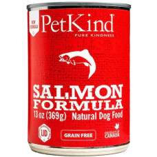 Вологий корм PetKing Salmon Formula для собак з диким лососем та оселедцем 369 г