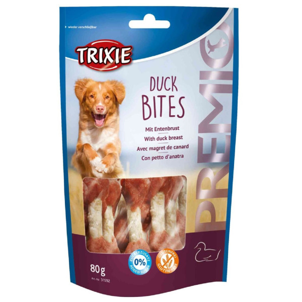 Ласощі Trixie Premio Ducky Bites з качкою для собак 80 г