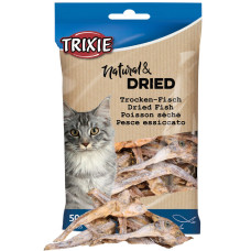 Ласощі Trixie Natural Dried натуральна сушена рибка для котів 50 г